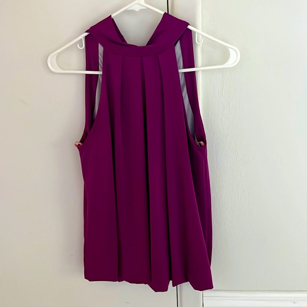 Purple blouse